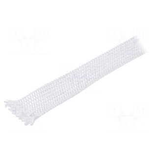 Insulating tube | Mat: silica fibre | white | max.1050°C | Øint: 5mm