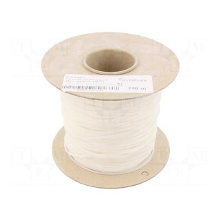 Insulating tube | silicone | natural | Øint: 1.5mm | Wall thick: 0.4mm