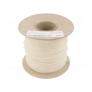 Insulating tube | silicone | natural | Øint: 2mm | Wall thick: 0.4mm