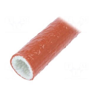 Insulating tube | Size: 25 | fiberglass | L: 30m | -55÷260°C | Øout: 31mm