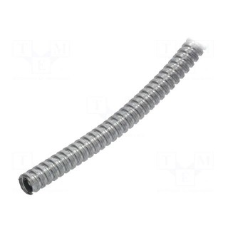 Protective tube | ØBraid : 13mm | galvanised steel | Len: 50m | IP40