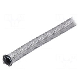 Protective tube | ØBraid : 16mm | galvanised steel | L: 30m | EMC | IP40