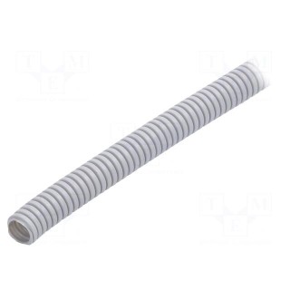 Protective tube | ØBraid : 16mm | grey | L: 25m | -5÷60°C | Øint: 11mm