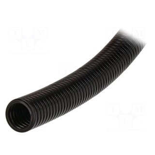 Protective tube | Size: 23 | polyamide 6 | black | L: 50m | -40÷105°C