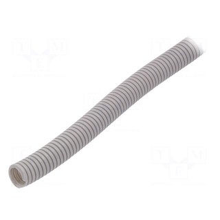 Protective tube | Size: 20 | grey | L: 50m | -5÷60°C | with pilot wire