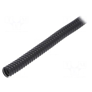 Protective tube | Size: 20 | PVC | black | L: 30m | -5÷60°C | 320N