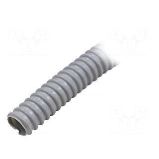 Protective tube | Size: 20 | PVC | grey | L: 30m | -5÷60°C | 320N
