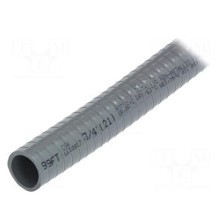 Protective tube | ØBraid : 26mm | PVC | L: 30m | -20÷80°C | Øint: 21mm