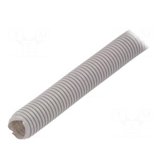 Protective tube | Size: 32 | grey | L: 25m | -5÷60°C | with pilot wire