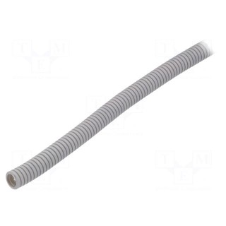 Protective tube | Size: 16 | grey | L: 50m | -5÷60°C | RKGL | Øint: 11mm