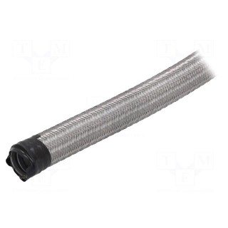 Protective tube | Size: 25 | galvanised steel | L: 30m | -55÷300°C | EMC