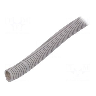 Protective tube | ØBraid : 25mm | grey | L: 50m | -5÷60°C | Øint: 19mm