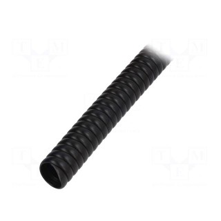 Spiral wrapping | PVC | black | L: 1m | -30÷60°C | SP | Features: flexible