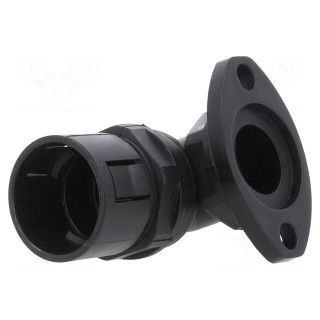 90° angled connector | polyamide 6 | HSSV | Application: for braids