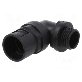 90° angled connector | polyamide | HSSV | Application: for braids