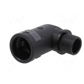 90° angled connector | Thread: PG,outside | polyamide 6 | -40÷105°C