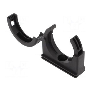 Bracket | polyamide | HelaGuard | -50÷135°C | black | UL94V-2 | Size: 42