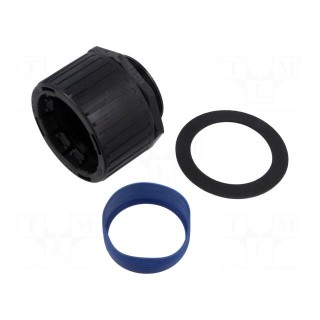 Straight terminal connector | HelaGuard | IP68 | Size: 54