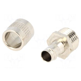 Straight terminal connector | Thread: PG,not rotary,outside