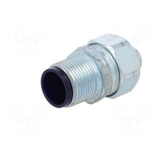 Straight terminal connector | Thread: PG,outside | -55÷300°C | IP67