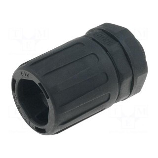 Straight terminal connector | Thread: PG,outside | polyamide | IP66