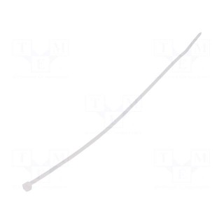 Cable tie | L: 215mm | W: 4.8mm | polyamide | 220N | natural | UL94V-2