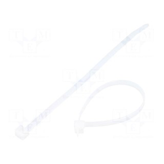 Cable tie | L: 150mm | W: 4.6mm | polyamide | 225N | natural | Ømax: 35mm