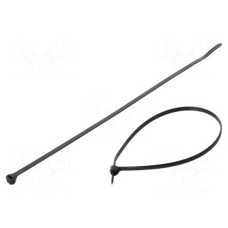 Cable tie | L: 295mm | W: 4.8mm | polyamide | Resistance to: UV rays