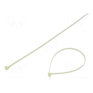 Cable tie | L: 305mm | W: 4.7mm | polyamide | 335N | natural | Ømax: 85mm