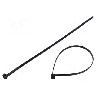 Cable tie | L: 340mm | W: 7mm | polyamide | Resistance to: UV rays