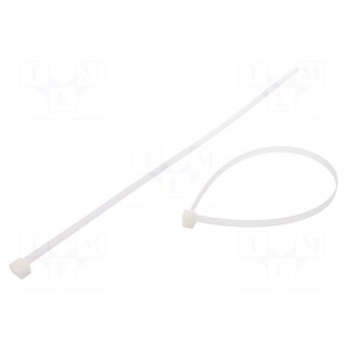 Cable tie | L: 365mm | W: 7.6mm | polyamide | 670N | natural | UL94V-2