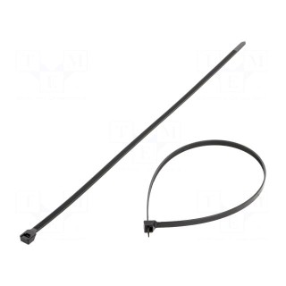Cable tie | L: 530mm | W: 8.9mm | polyamide | 778N | black | Ømax: 152mm