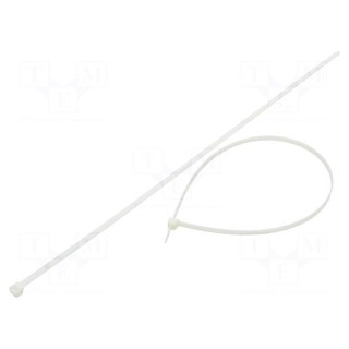 Cable tie | L: 556mm | W: 7.6mm | polyamide | 534N | natural | Ømax: 152mm
