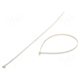 Cable tie | L: 890mm | W: 12.5mm | polyamide | 1112N | natural