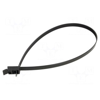 Cable tie | multi use | L: 752mm | W: 13mm | polyamide | 888N | black