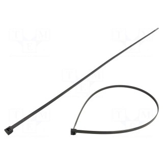Cable tie | multi use | L: 772mm | W: 8.9mm | polyamide | 670N | black
