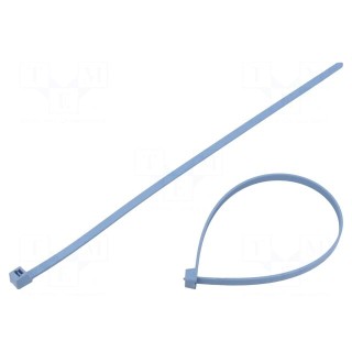 Cable tie | with metal | L: 366mm | W: 7.6mm | polyamide | 534N | -40÷85°C