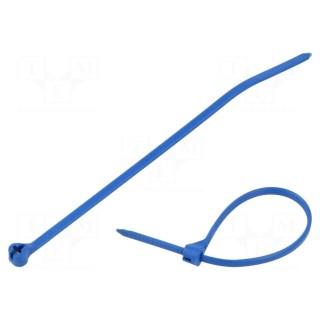 Cable tie | with metal | L: 93mm | W: 2.3mm | polyamide