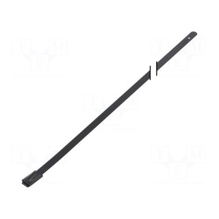 Cable tie | L: 150mm | W: 7.9mm | stainless steel AISI 304 | 1112N