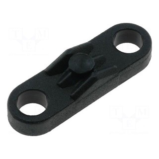 Cable tie mounts | polyamide | Ømount.hole: 4.4mm | W: 7mm | L: 24mm