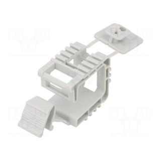 Holder | polyamide | light grey | Cable P-clips,NYM 3x1,5