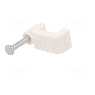 Holder | white | Application: YDYp 3x1,for flat cable | 25pcs.
