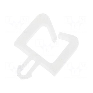 Snap handle | polyamide | Int.width: 4.4mm | natural | UL94V-2