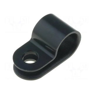 Fixing clamp | Cable P-clips | ØBundle : 8mm | W: 10mm | polyamide