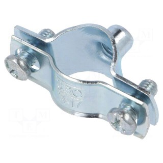 T-bolt clamp | 14÷17mm | steel | Plating: zinc | 732 G | industrial