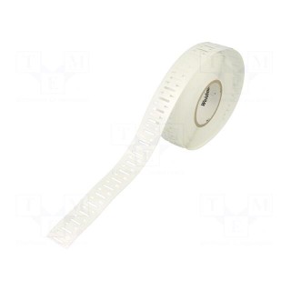Label | 1÷2mm | polyester | white | -40÷150°C | leaded | WM | UL94HB | reel