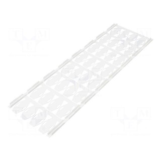 Label | 7÷40mm | polyamide 66 | white | -40÷100°C | cable ties | UL94V-2