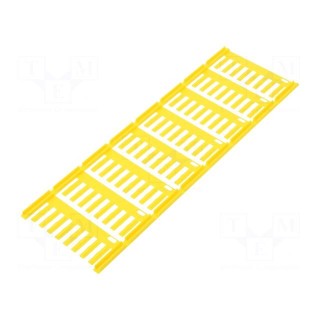Label | polyamide 66 | yellow | -40÷100°C | slide | VT-TM-I | UL94V-2
