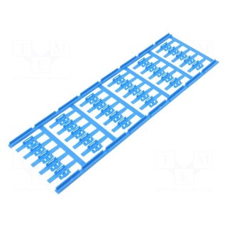 Markers | 1.5÷2.5mm | polyamide 66 | blue | -40÷100°C | snap fastener