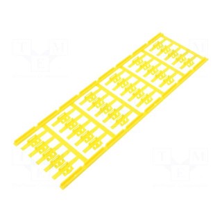 Markers | 1.5÷2.5mm | polyamide 66 | yellow | -40÷100°C | SFC | UL94V-2